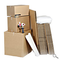 Deluxe 3 Bed Moving Pack 50 boxes